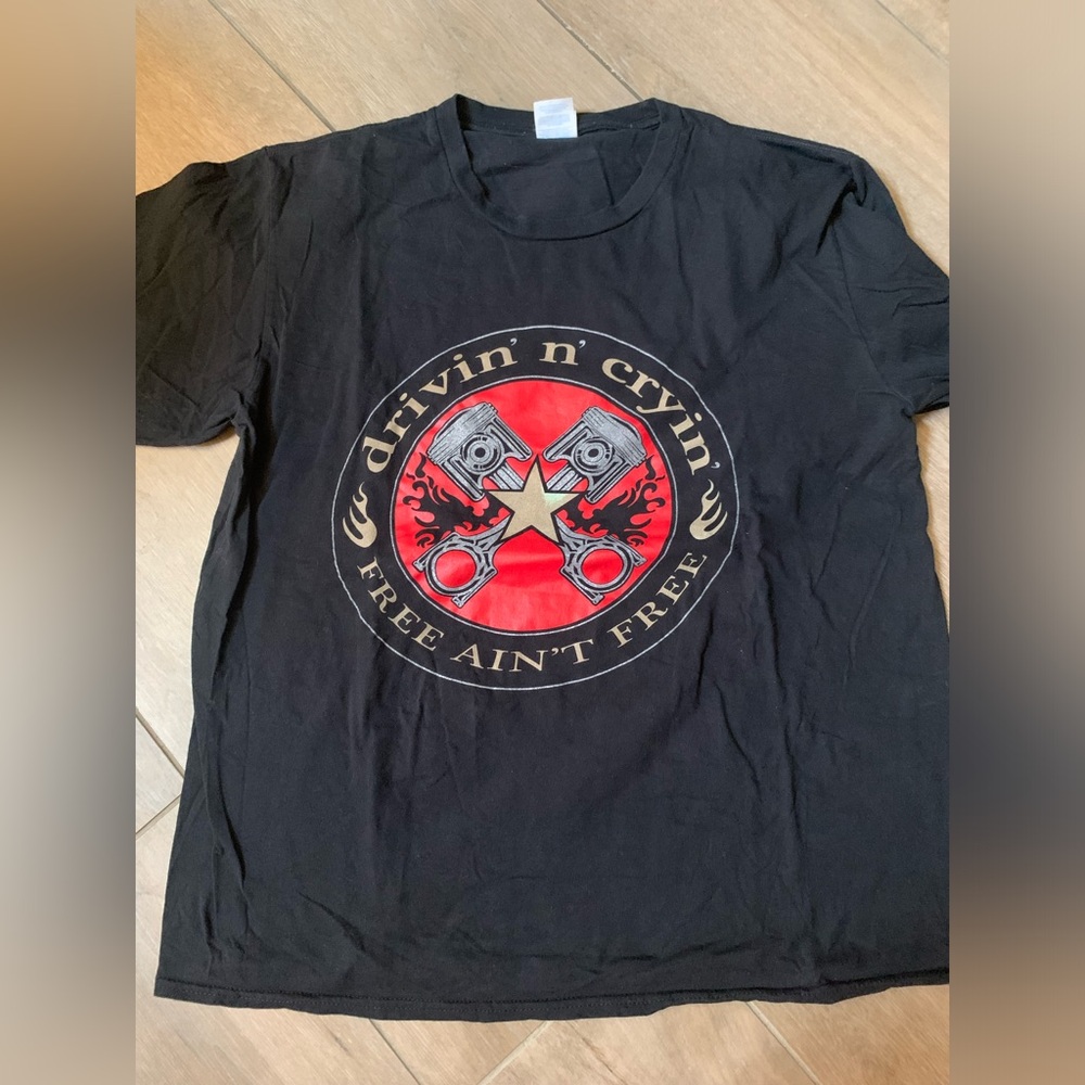 Driven & crying graphic T